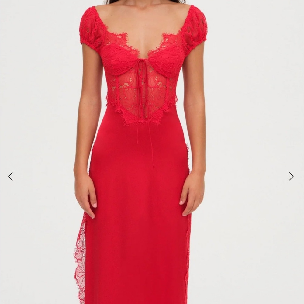 For Love And Lemons Casey Maxi Dress